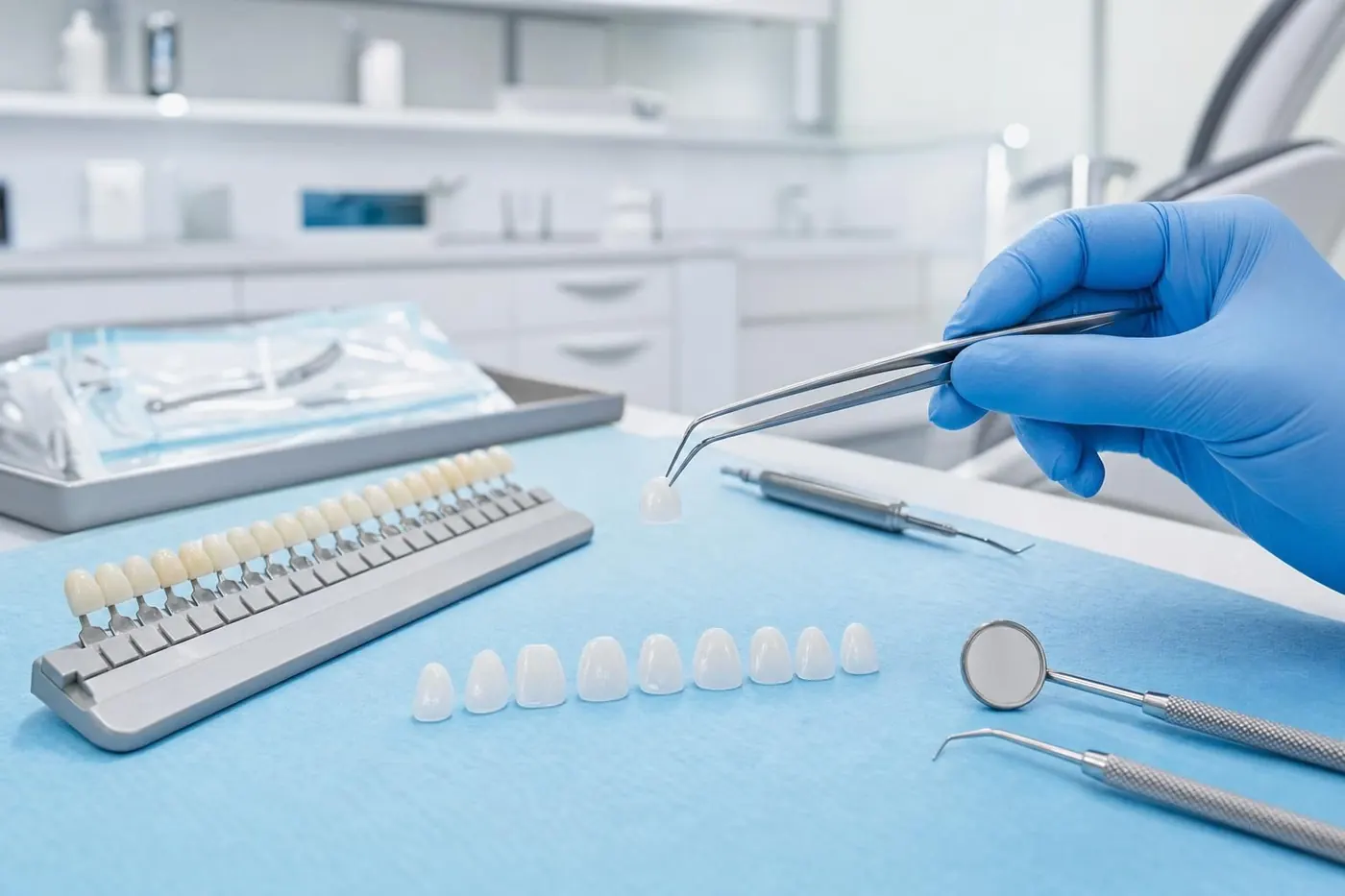 Porcelain veneers